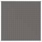 Couverture lestée Gris 200x200 cm 13 kg Tissu