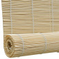 Store à rouleau bambou naturel 140x160 cm