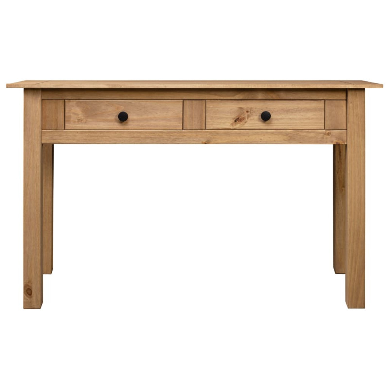 Table console 110x40x72 cm Pin solide Gamme Panama