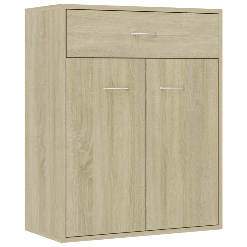 Buffet Chêne sonoma 60x30x75 cm Bois d ingénierie