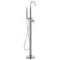 Robinet de baignoire sur pied Acier inoxydable 118,5 cm