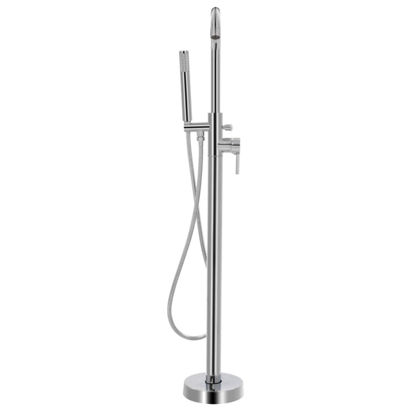 Robinet de baignoire sur pied Acier inoxydable 118,5 cm