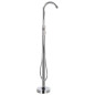 Robinet de baignoire sur pied Acier inoxydable 118,5 cm