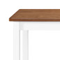 Table de bar Bois massif 108x60x91 cm