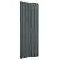 Panneaux de toiture 12 pcs Acier Anthracite 100x36 cm