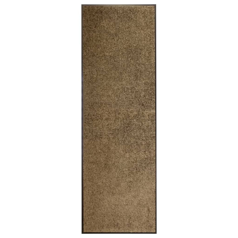 Paillasson lavable Marron 60x180 cm