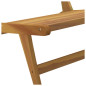 Chaise de jardin Bois de teck solide