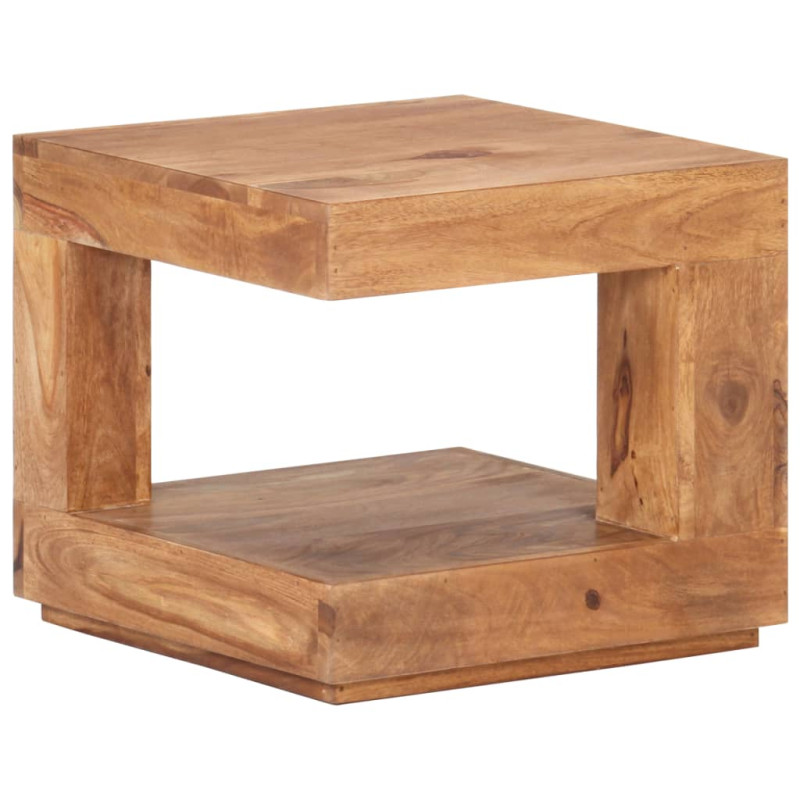 Table basse 45x45x40 cm Bois d acacia massif