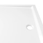 Receveur de douche rectangulaire ABS Blanc 70x100 cm