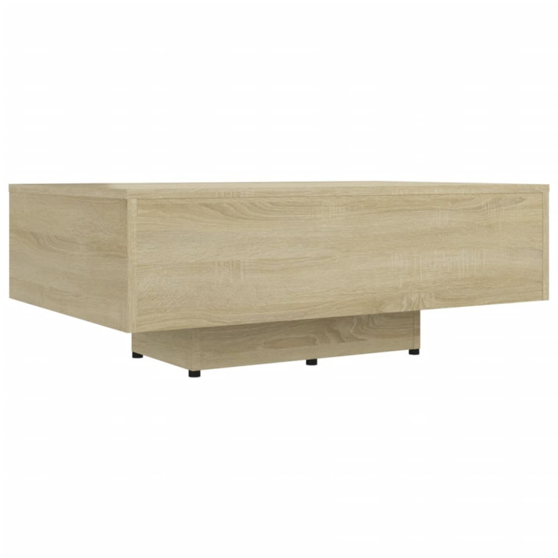 Table basse Chêne sonoma 85x55x31 cm Bois d ingénierie