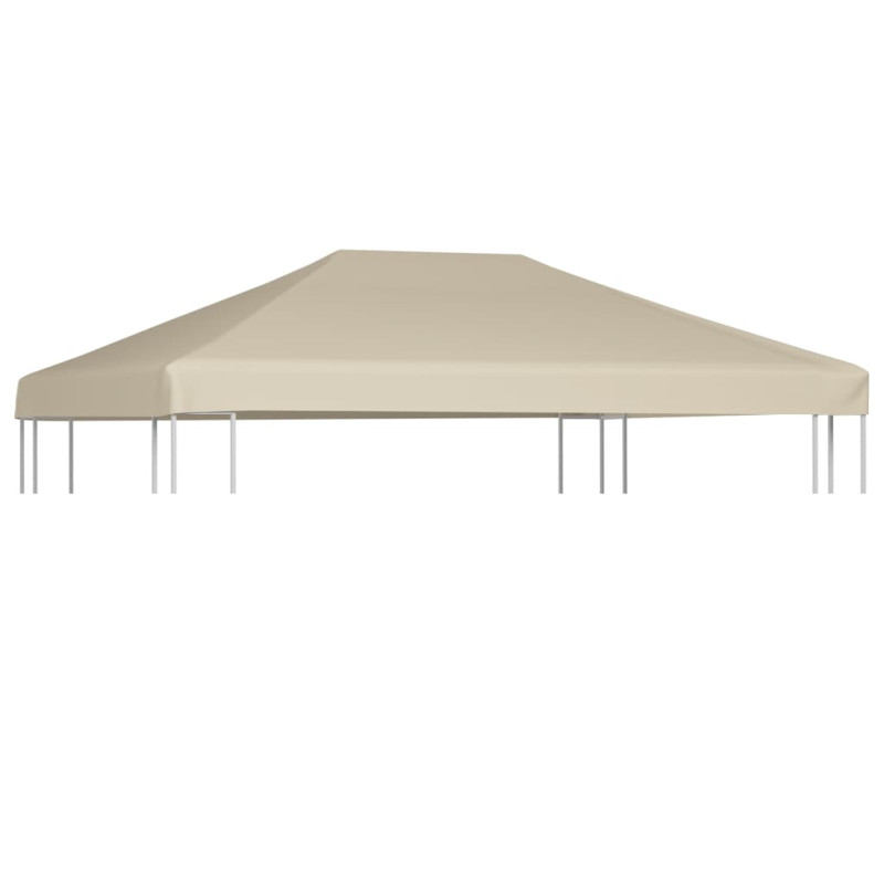 Couverture de dessus de belvédère 310 g m² 4x3 m Beige