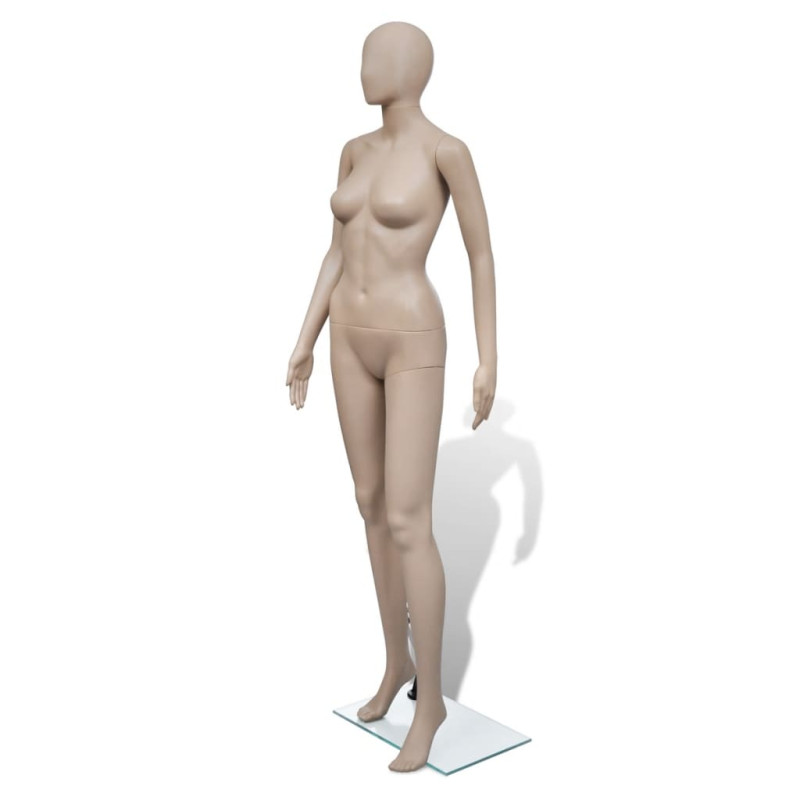 Mannequin de vitrine Femme Tête ronde