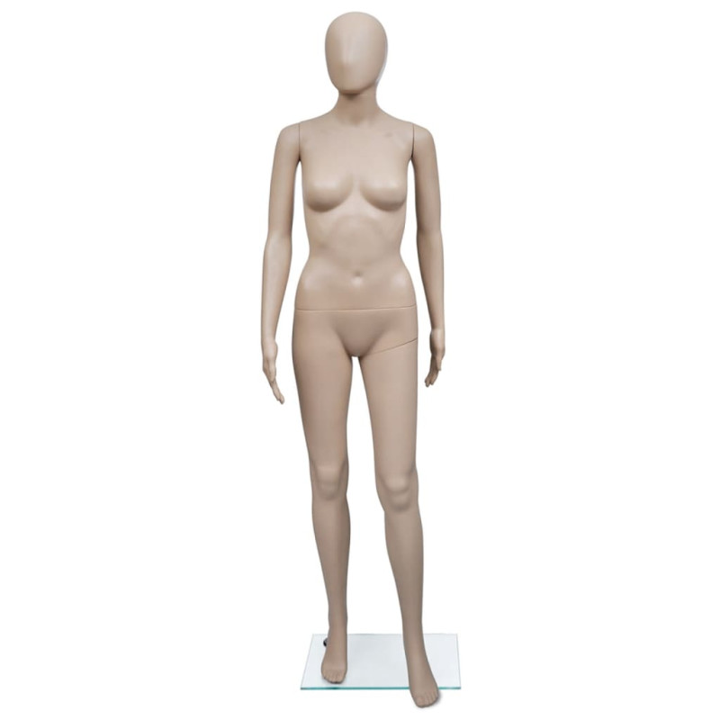 Mannequin de vitrine Femme Tête ronde