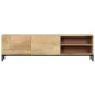 Meuble TV 145x30x41 cm Bois massif de manguier