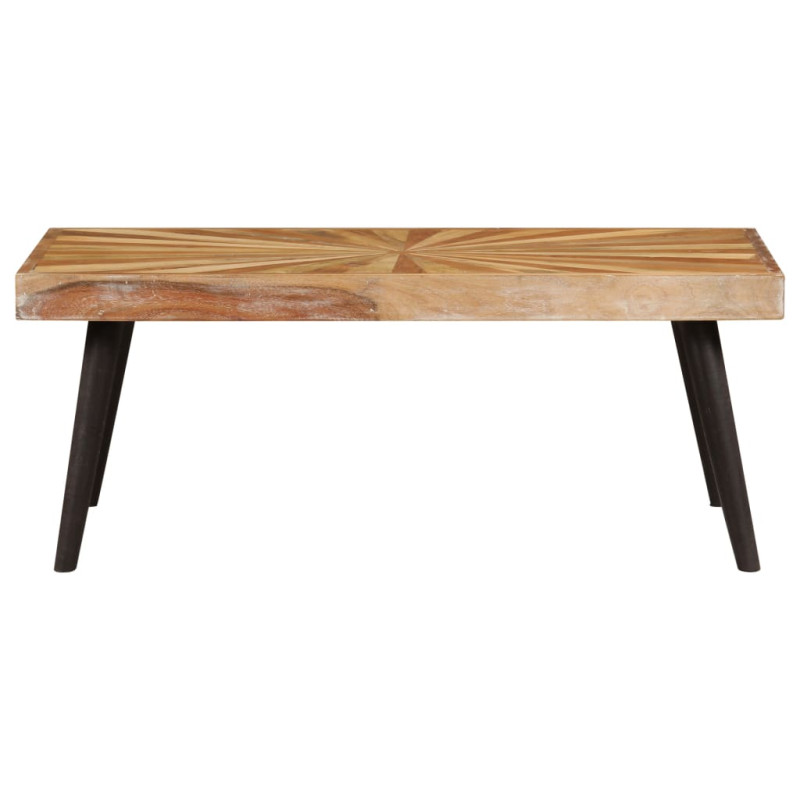 Table basse Bois de manguier massif 90x55x36 cm