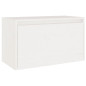 Armoire murale Blanc 60x30x35 cm Bois de pin massif