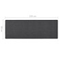 Tapis de couloir Anthracite 80x250 cm