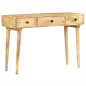 Table console 115x35x76 cm Bois de manguier massif