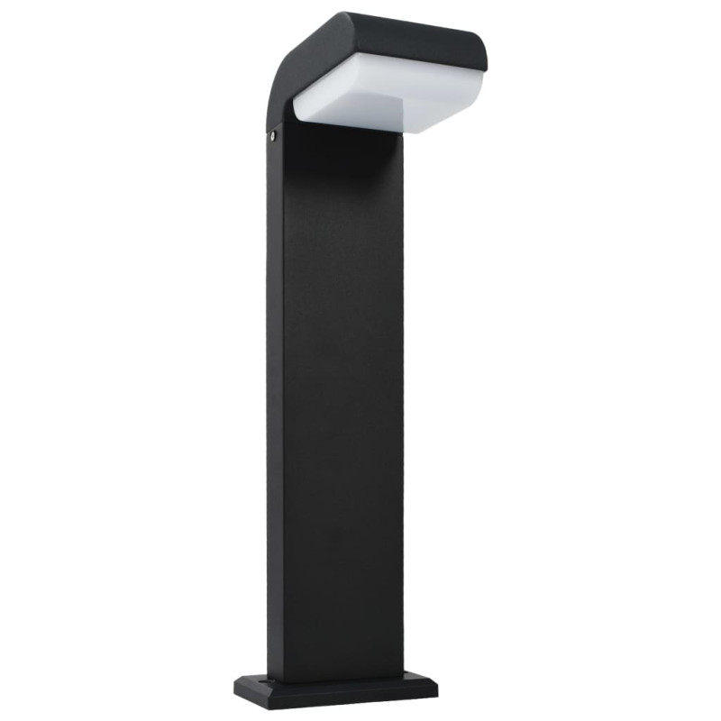 Lampe LED d extérieur 9 W Noir Ovale