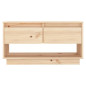 Meuble TV 74x34x40 cm Bois de pin massif