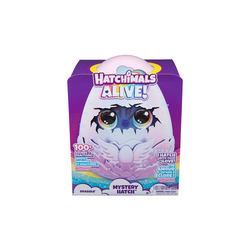 Jeu électronique Hatchimal Draggle Alive Eclosion secrète