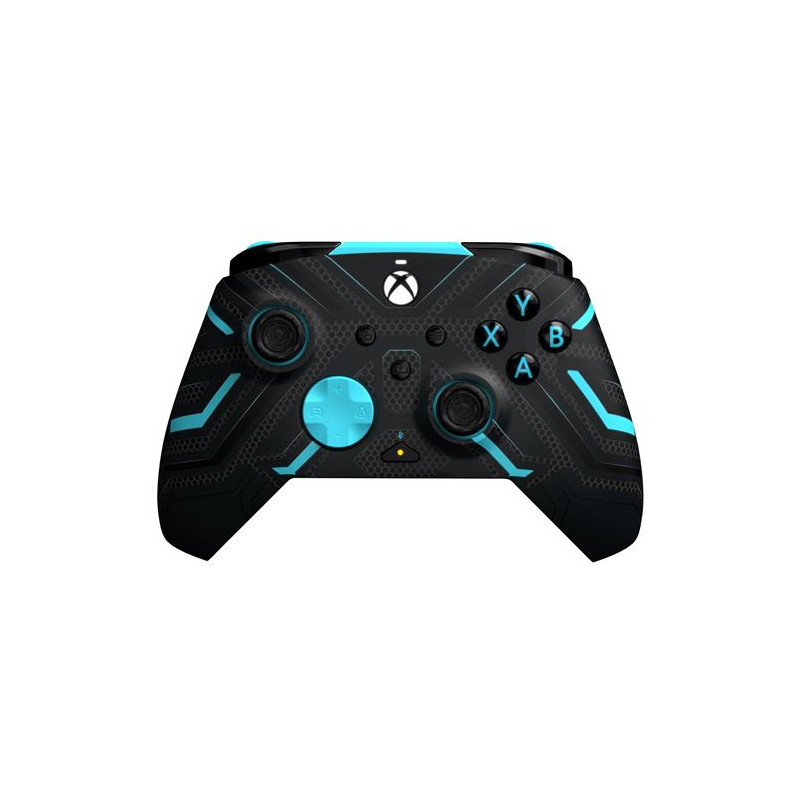 Manette filaire Pdp Advanced Titan Steel pour Xbox Series X S Xbox One et PC Noir et Bleu