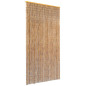 Rideau de porte contre insectes Bambou 90 x 220 cm