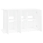 Support pour aquarium blanc 101x41x58 cm bois d ingénierie