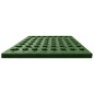 Carreaux de protection antichoc 6pcs Caoutchouc 50x50x3cm Vert