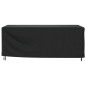 Housse de salon de jardin noir 240x140x90 cm imperméable 420D