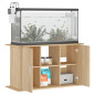 Support d aquarium chêne sonoma 101x41x58 cm bois d ingénierie