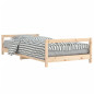 Cadre de lit pour enfants 90x200 cm bois de pin massif