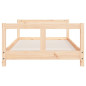 Cadre de lit pour enfant 80x160 cm bois de pin massif