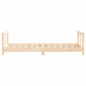 Cadre de lit pour enfant 80x160 cm bois de pin massif