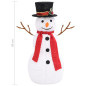 Figurine de bonhomme de neige de Noël à LED Tissu 60 cm