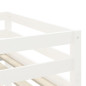 Lit mezzanine d enfants sans matelas avec échelle 90x190 cm