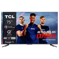 TCL QLED UHD FALD 128 / 3400PPI, Dolby Vision-Atmos, HDR10+, HDMI 2.1/eARC, TCL - 75C69BPRO