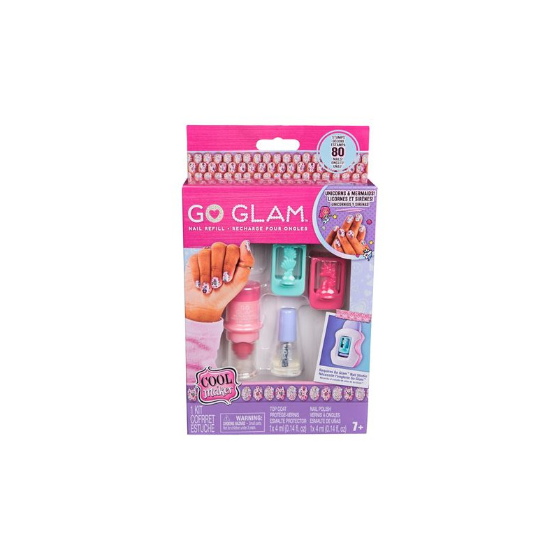 Jeu créatif Cool Maker Coffret Recharges Go Glam Nail Studio