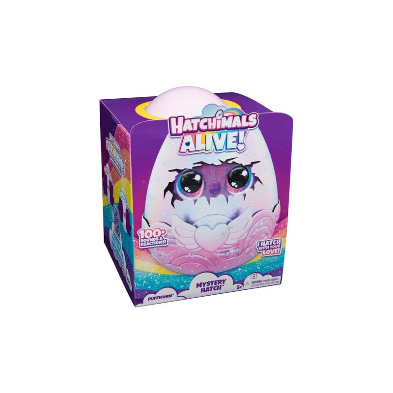 Jeu électronique Hatchimals Pufficorn Alive Eclosion secrète