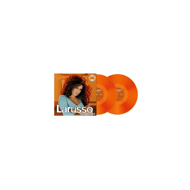 Simplement 25ème Anniversaire Vinyle Orange Transparent