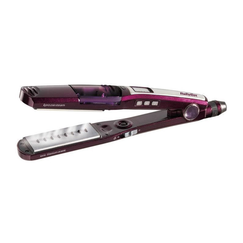 Lisseur vapeur & mini lisseur I-PRO 230 - BABYLISS - ST396ALE - Titanium céramique