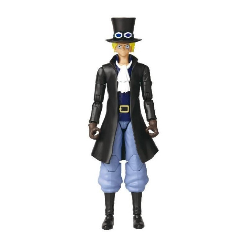 Figurine Anime Heroes - BANDAI - One Piece Sabo 17 cm - 16 points d'articulation