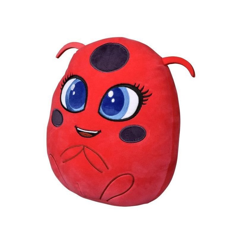 Peluche Tikki a fonction - BANDAI - Miraculous 20 cm - Peluche parlante Kwami