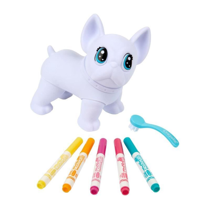 Coloriage - CRAYOLA - Washimals Jumbo Dog - Chien géant lavable a personnaliser! Des 3 ans