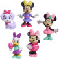 Figurines - DISNEY MINNIE MOUSE - Pack de 5 Figurines Minnie Mouse - Non articulées, 6 cm