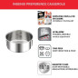 TEFAL INGENIO Preference Casserole 20 cm, Induction, Inox, Empilable, Compatible lave-vaisselle L8983004