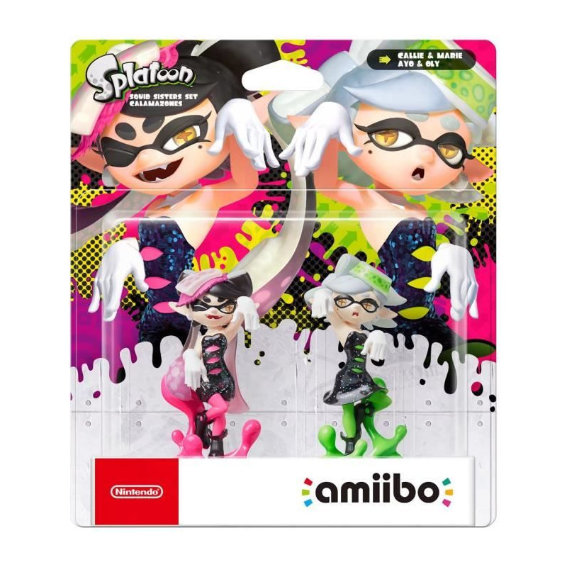 Figurine Amiibo - Ayo & Oly • Collection Splatoon