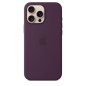 APPLE iPhone 16 Pro Max - Coque en silicone avec MagSafe - Plum