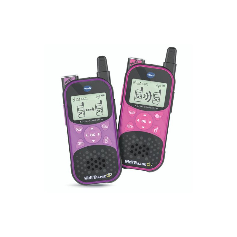 Set de 2 Talkies Walkies Vtech Kidi Explorer Rose et Violet