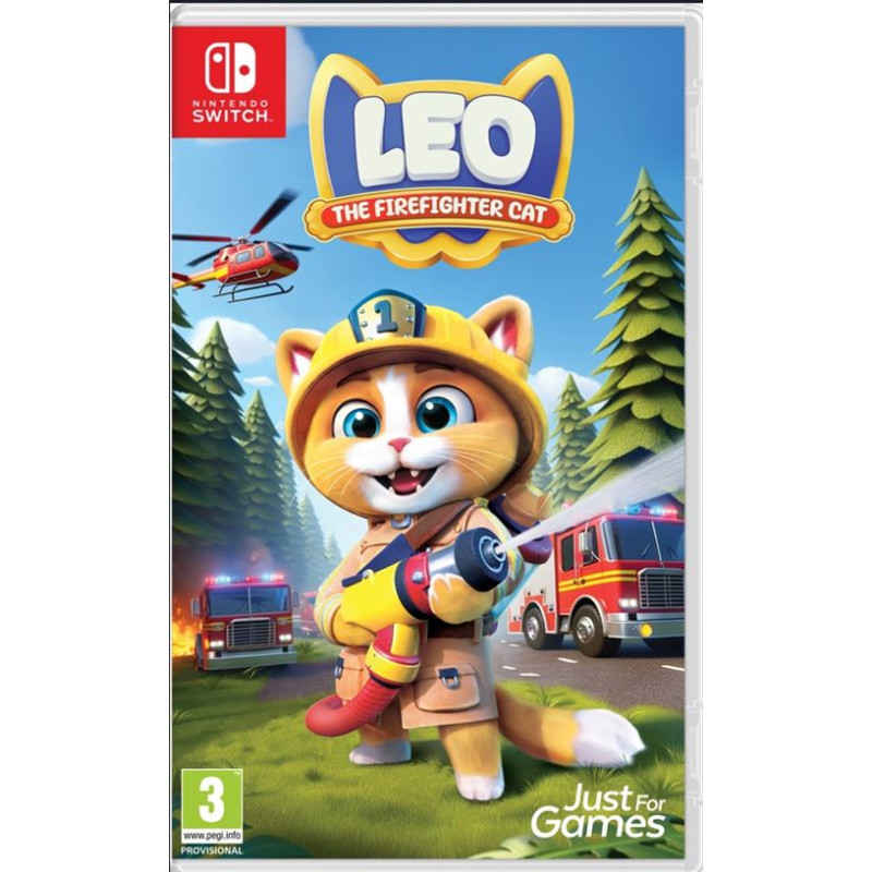 Leo The Firefighter Cat Nintendo Switch